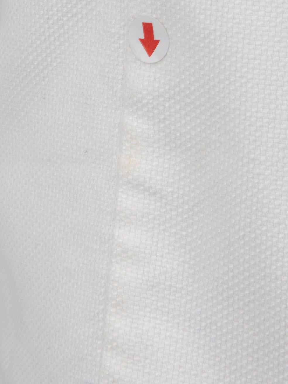 Prada Prada Sports White Knee Length Pencil Skirt Size M For Sale 2