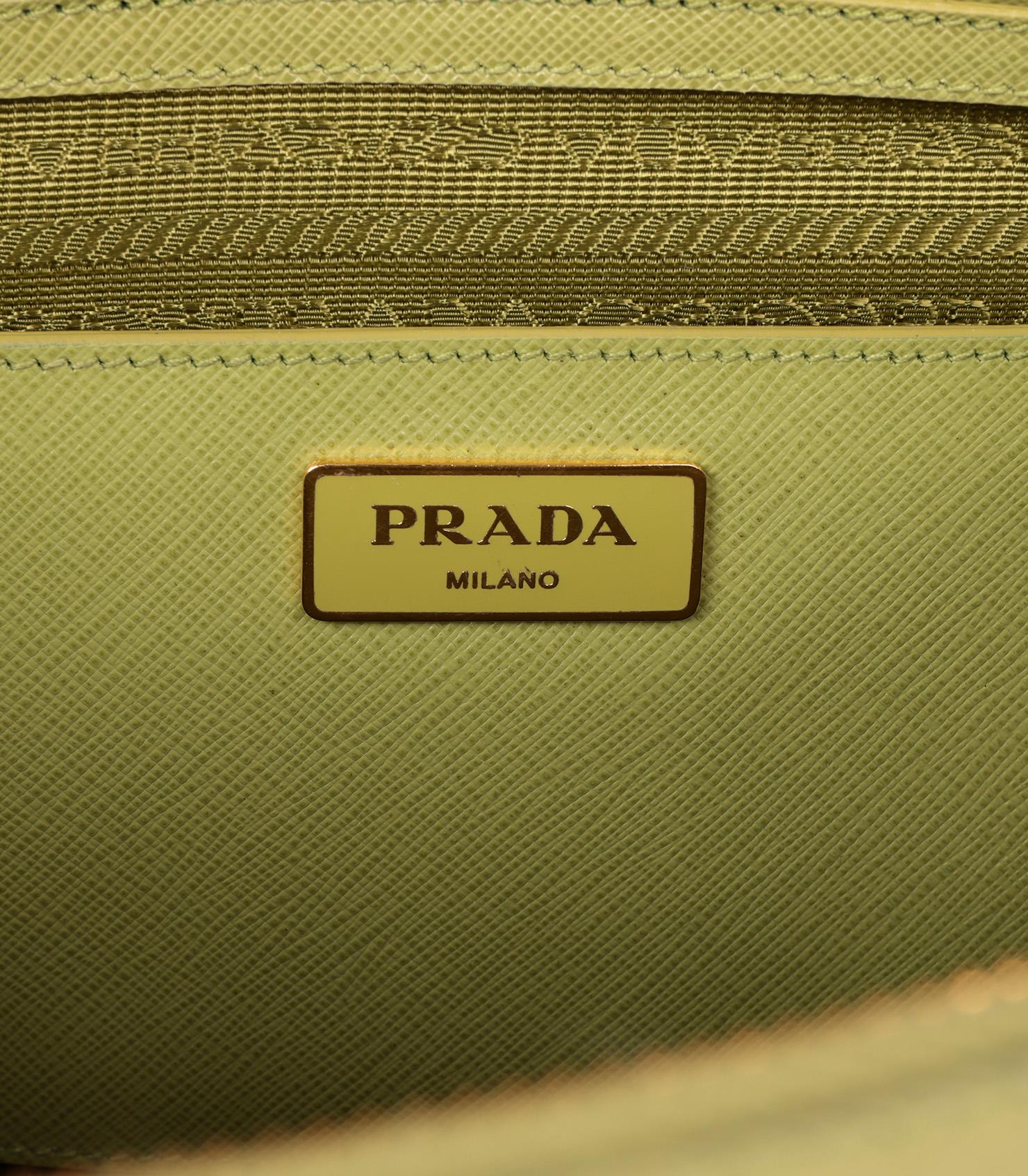 Prada Prato Saffiano Lux Leather Large Galleria Tote 5