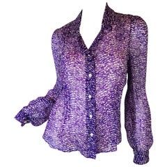 Prada Printed Blouse Prada Printed Blouse