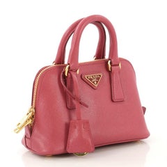Prada Promenade Bag Saffiano Leather Mini
