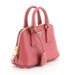 Prada Promenade Bag Saffiano Leather Mini