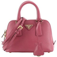 Prada Promenade Bag Saffiano Leather Mini