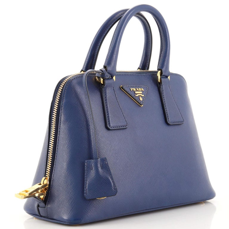 Prada Women Promenade Saffiano Leather Handbag