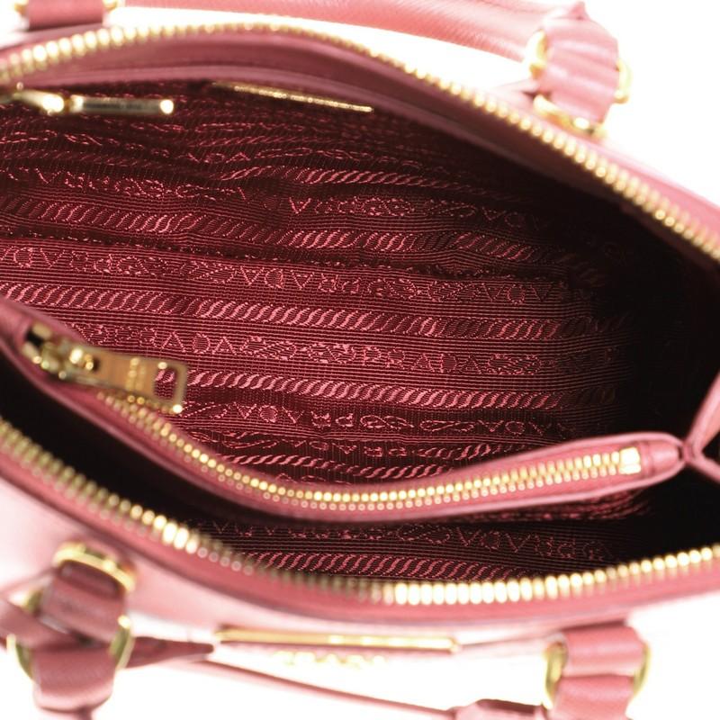 Pink Prada Promenade Bag Saffiano Leather Small