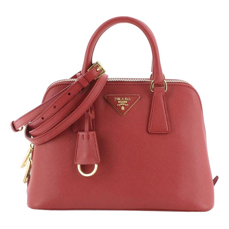 Prada Promenade Bag Saffiano Leather Small at 1stDibs