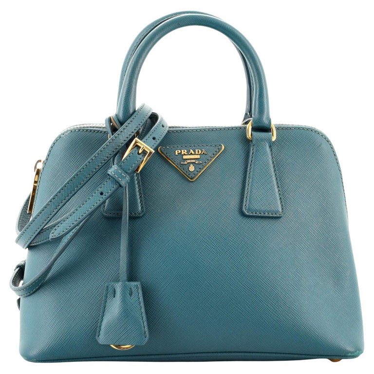 Prada Promenade Bag Saffiano Leather Small For Sale at 1stDibs