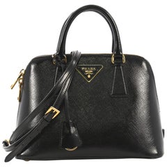 Prada Promenade Bag Vernice Saffiano Leather Small