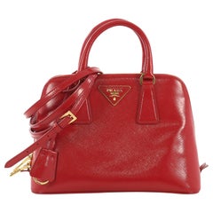 Prada Promenade Bag Vernice Saffiano Leather Small