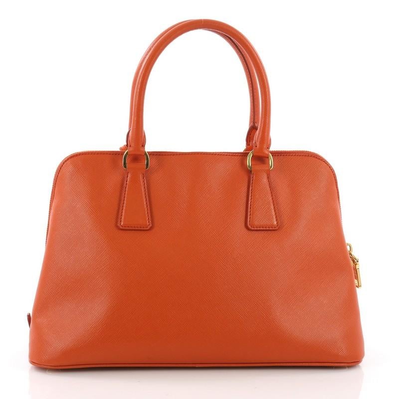 Prada Promenade Handbag Saffiano Leather Medium In Good Condition In NY, NY