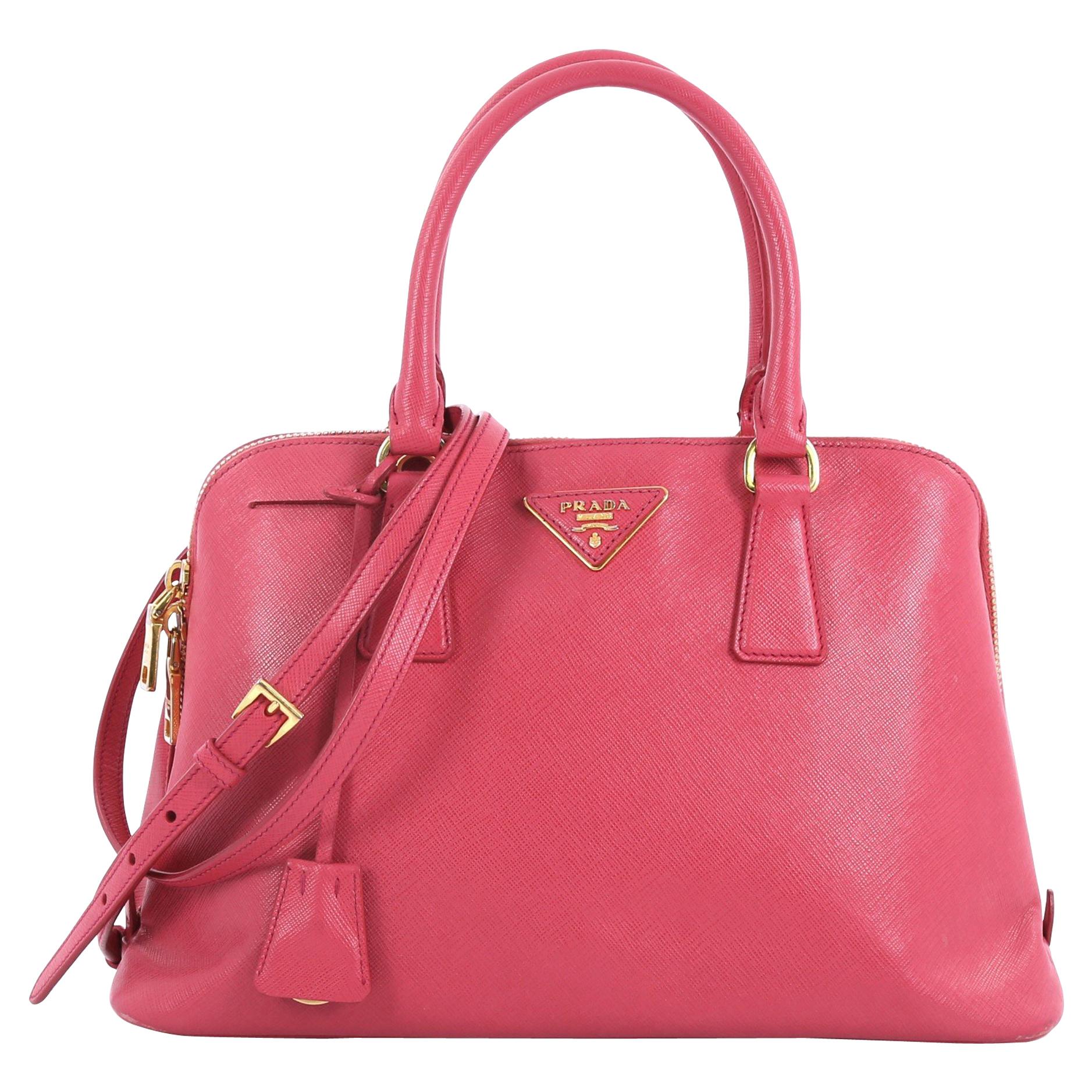 Prada Promenade Handbag Saffiano Leather Medium at 1stDibs | prada ...