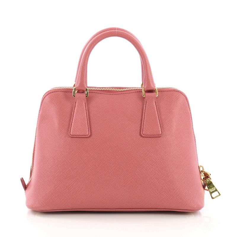 Prada Promenade Handbag Saffiano Leather Small In Good Condition In NY, NY
