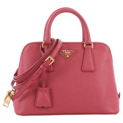 Prada Promenade Handbag Saffiano Leather Small