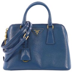 Prada Promenade Handbag Vernice Saffiano Leather Small