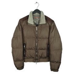 Leather Puffer Jacket - 2 For Sale on 1stDibs