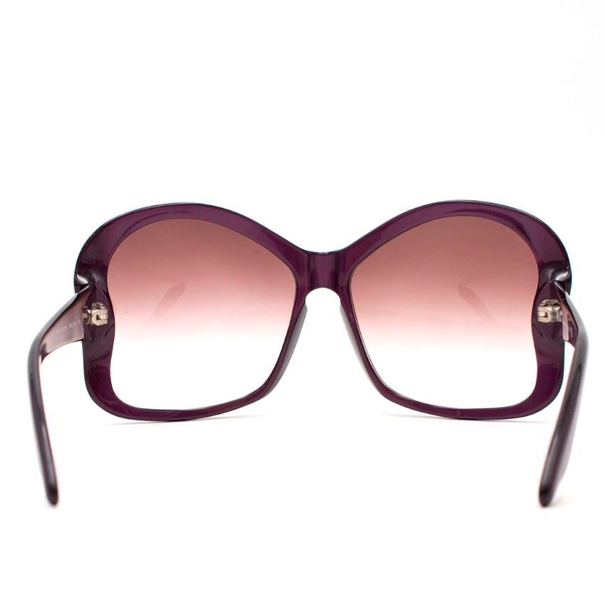 purple prada sunglasses