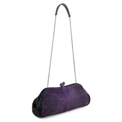 Prada Purple Pony Hair Bag
