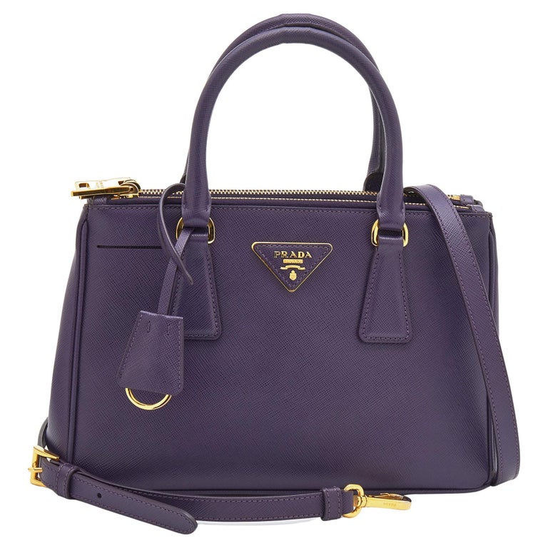 prada purple bag