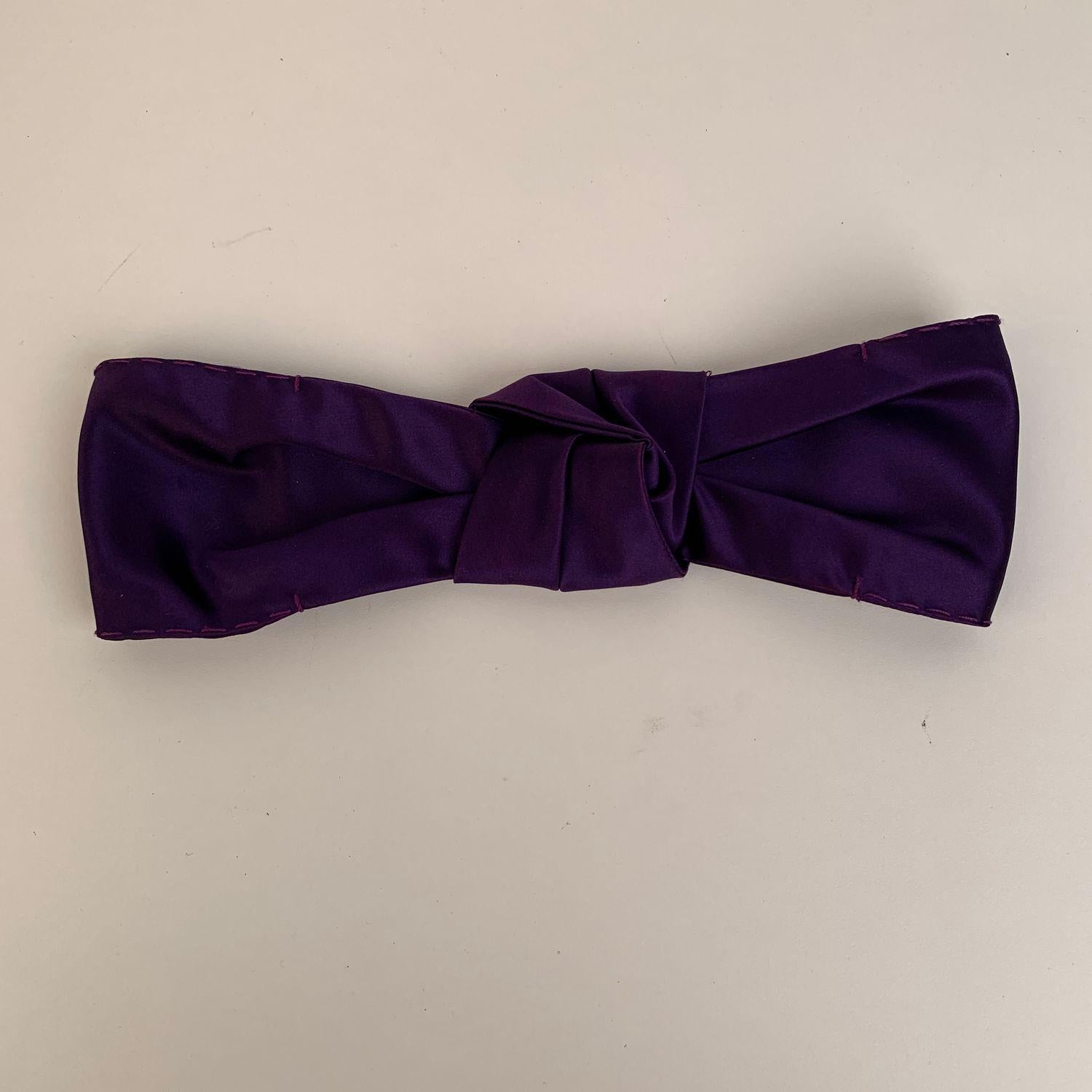 purple prada headband