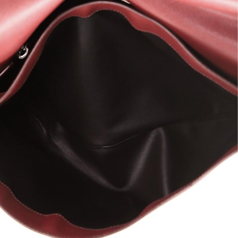 Women's or Men's Prada Push Lock Portfolio Saffiano Leather Large