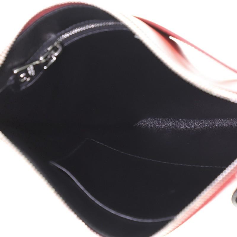 Women's or Men's Prada Push Lock Zip Pouch Saffiano Leather
