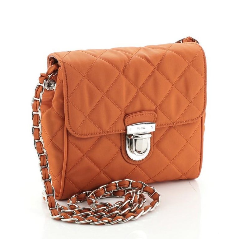 mini prada chain bag