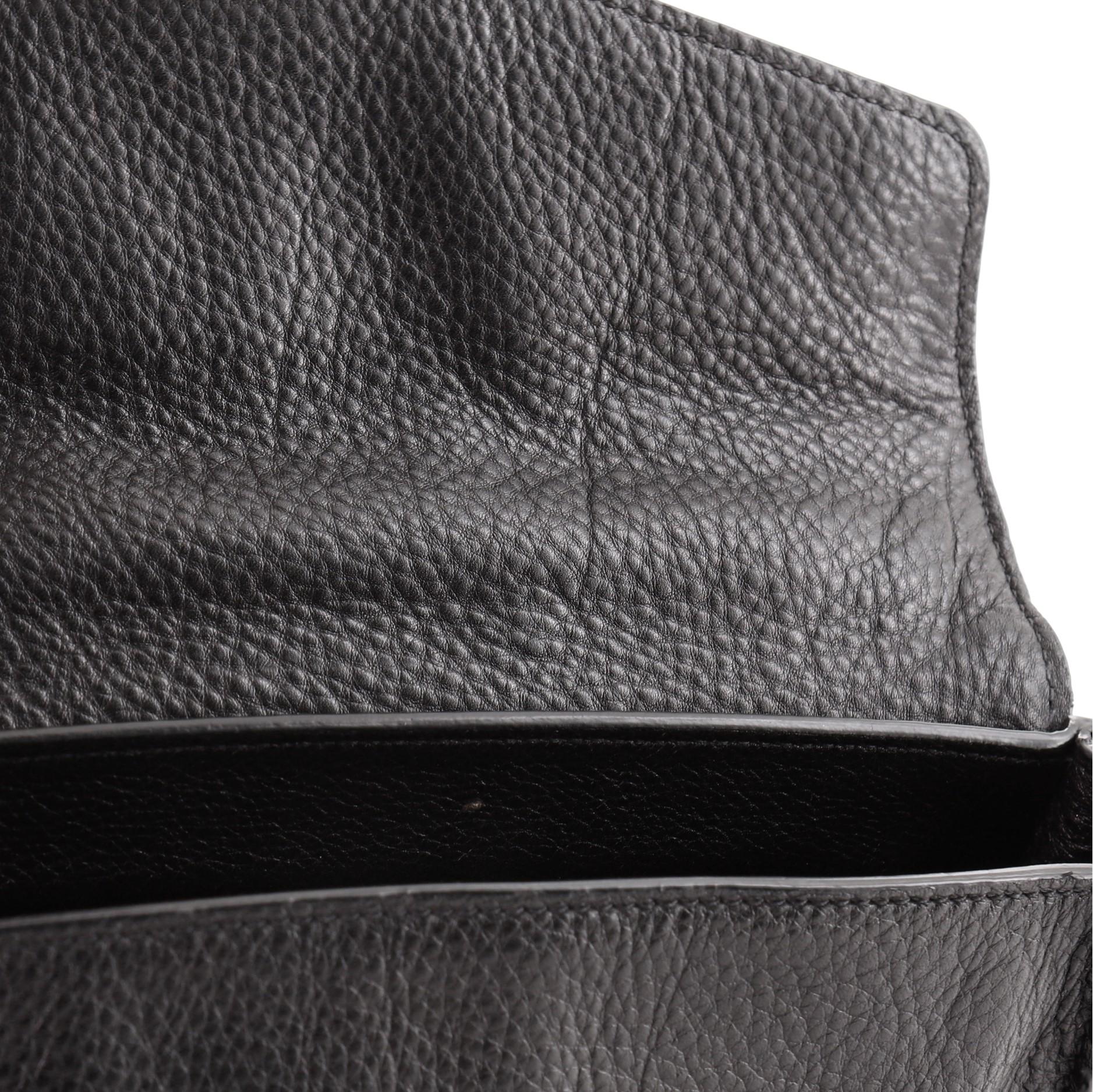 Prada Pushlock Convertible Top Handle Bag Vitello Daino Medium 3