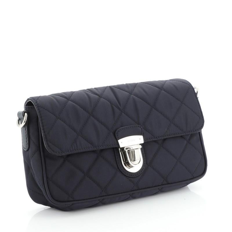 prada quilted tessuto bag