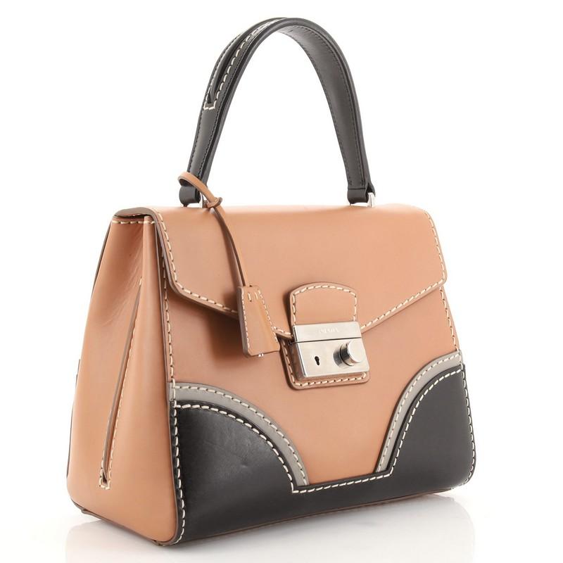 prada handle bag