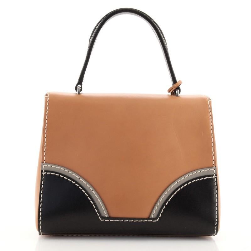 prada top handle bag
