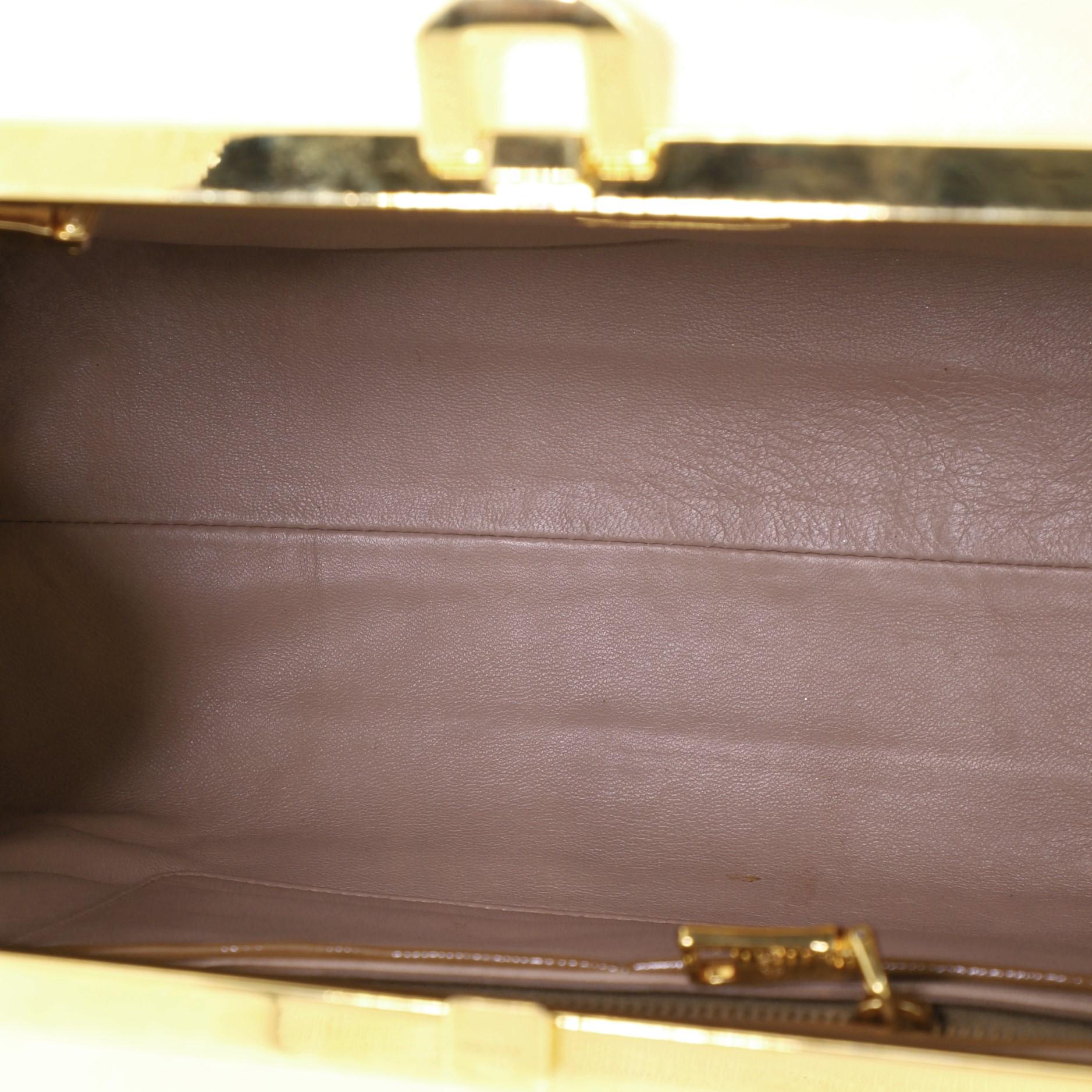 Prada Pyramide Top Handle Tasche Vernice Saffiano Leder Medium für Damen oder Herren