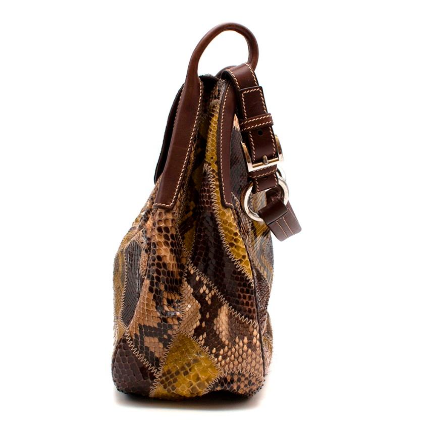prada python bag