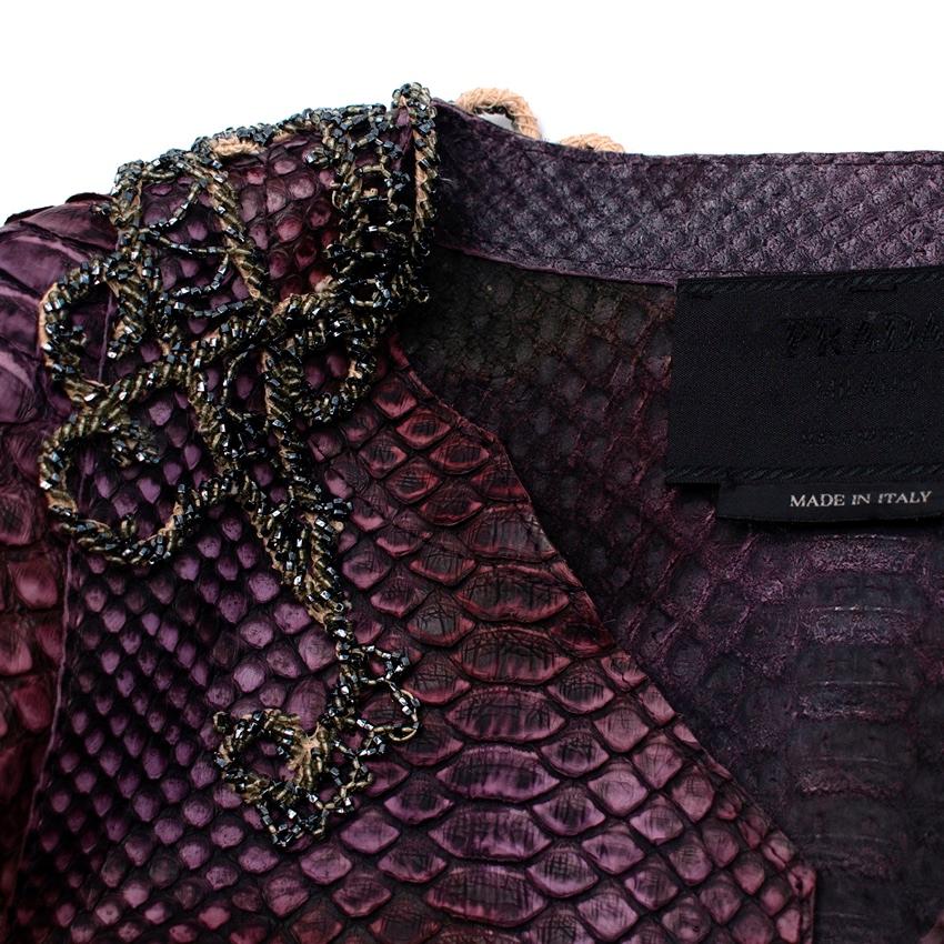 purple prada jacket