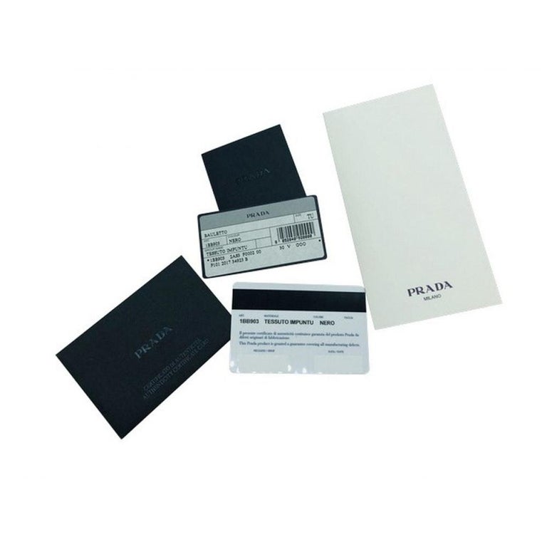 PRADA Quilted Nylon Tessuto Impuntu Bag Black Nylon For Sale at