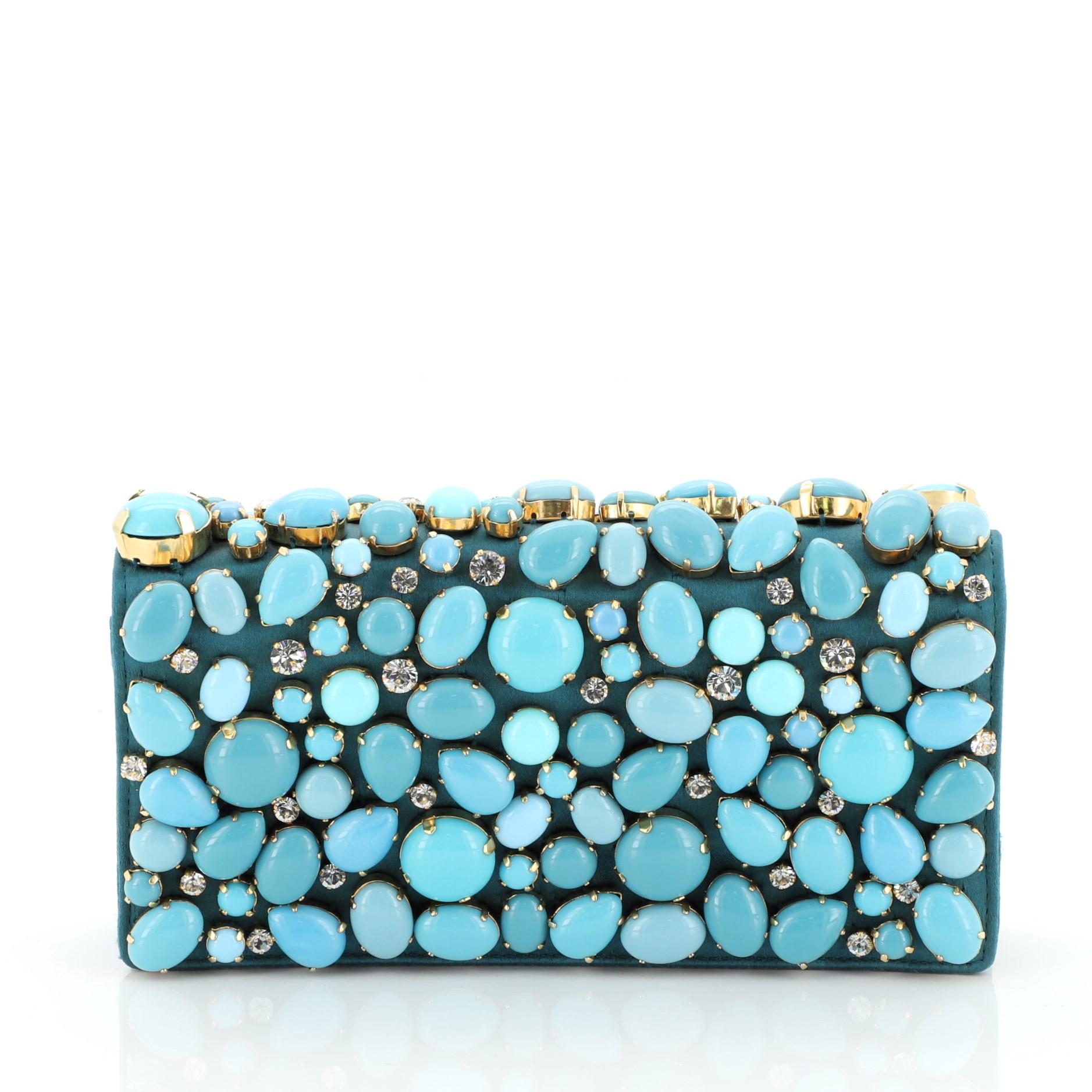 Prada Raso Pietre Clutch Embellished Satin at 1stDibs | prada raso ...