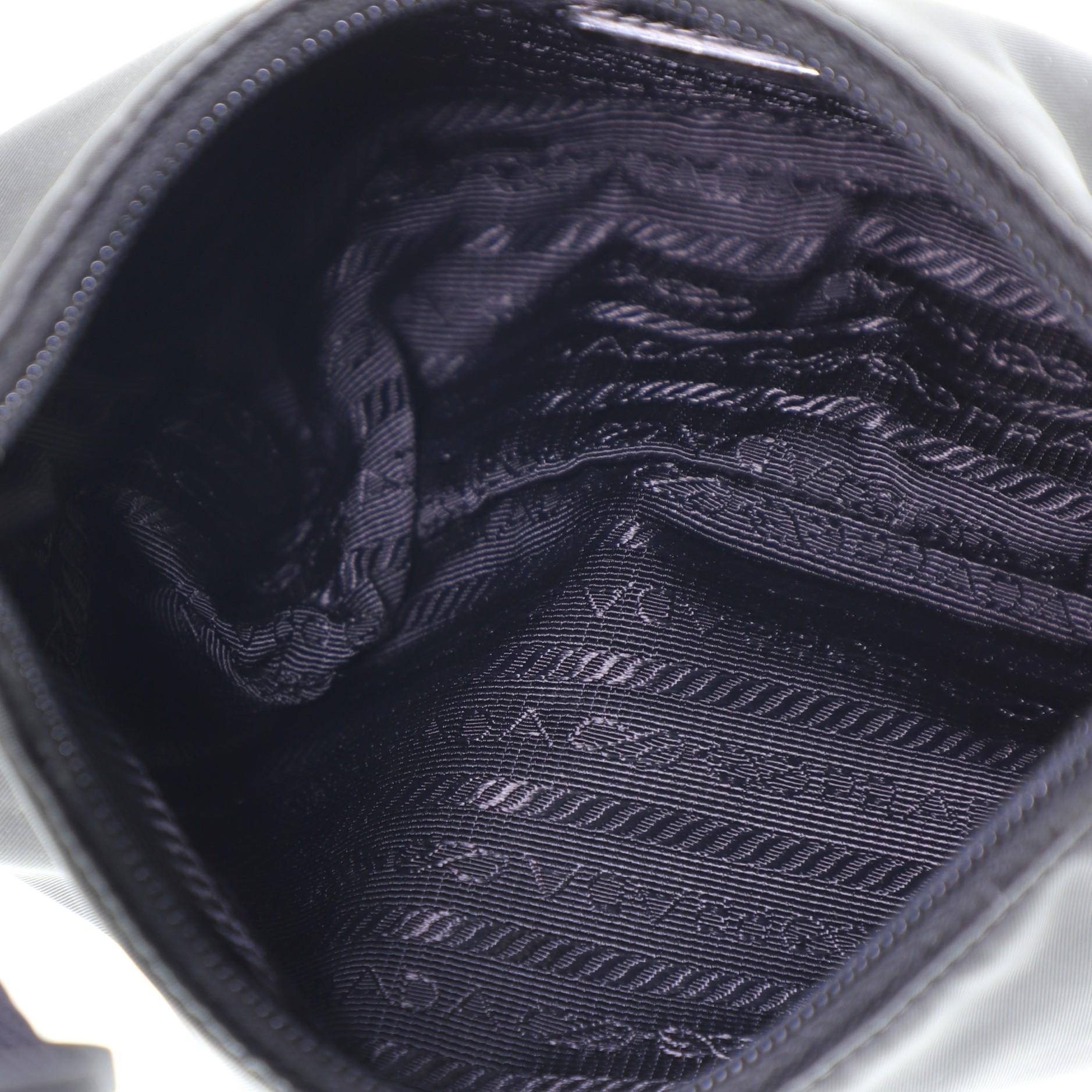 prada tessuto nylon mini re-edition 2000 shoulder bag black