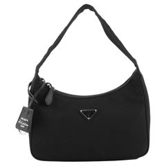 Prada Re-Edition 2000 Hobo Tessuto Mini