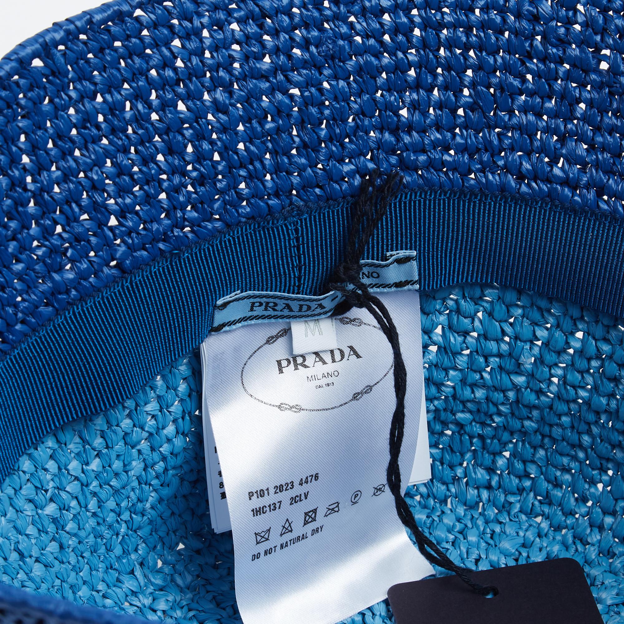 Prada Re Edition 2000 Mini Sac Safiano Bob Rafia Ensemble 2024 Nouveau avec étiquettes en vente 4