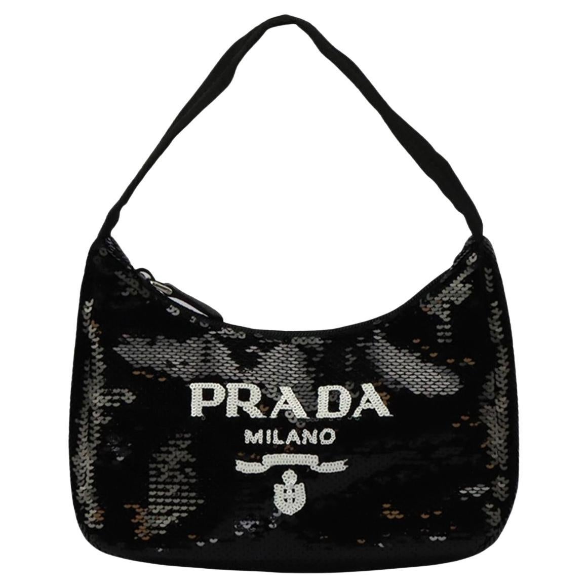 Prada Bag Pink Satin Crystal Mini Re-Edition 2000 Alabastro – Mightychic