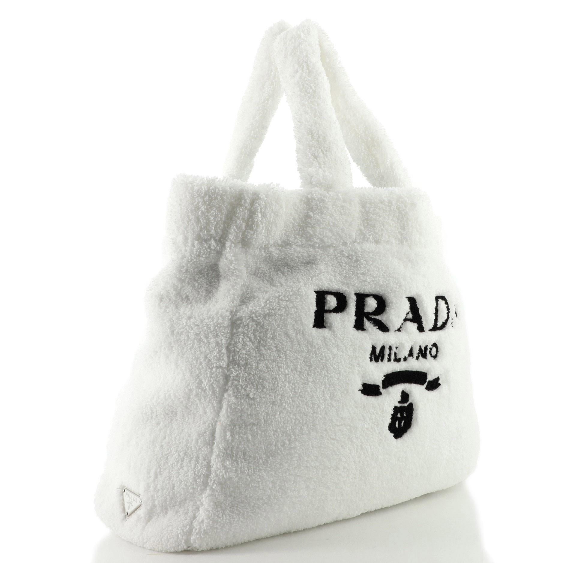 terry cloth prada bag