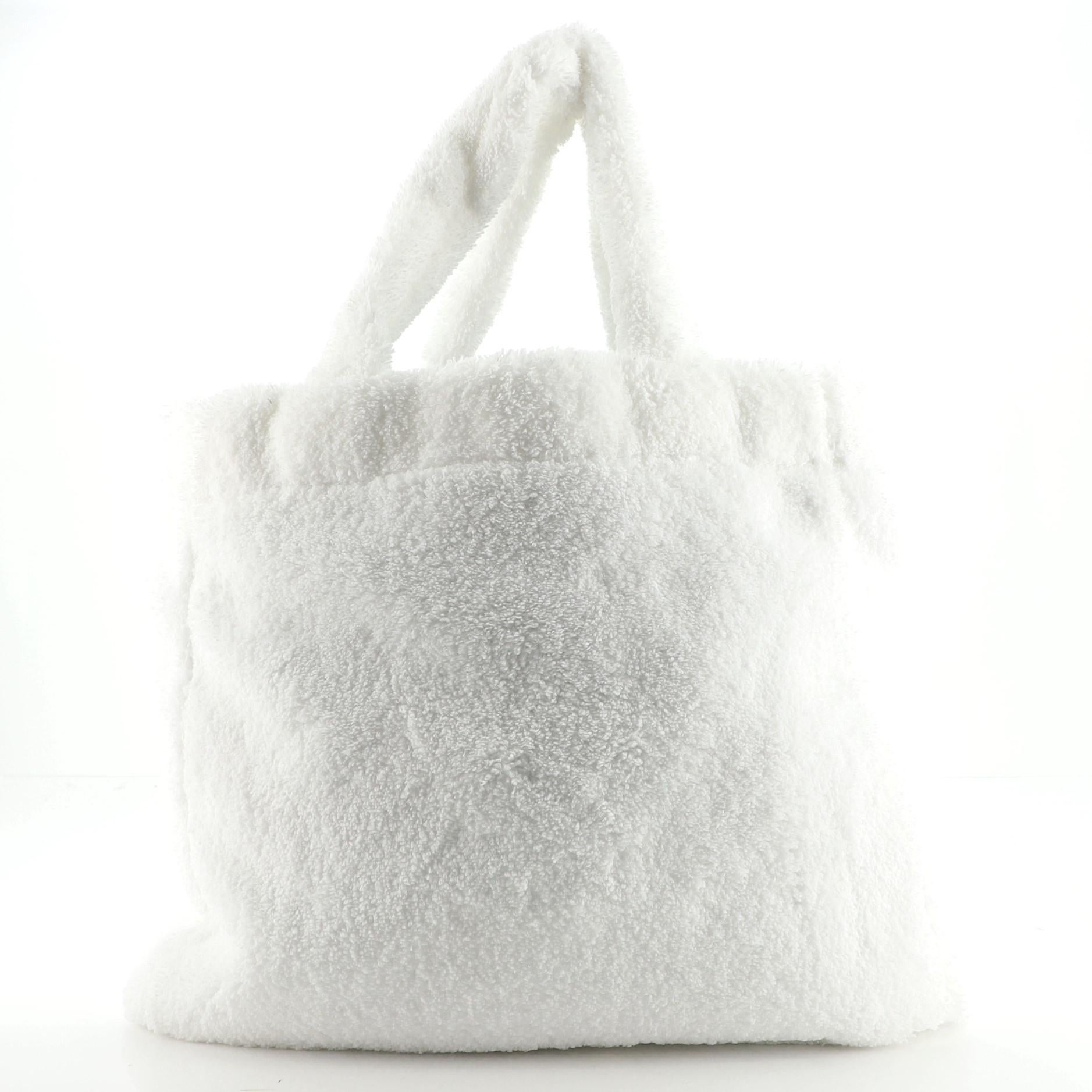 Women's or Men's Prada Re-Edition 2000 Tote Terry Cloth Large