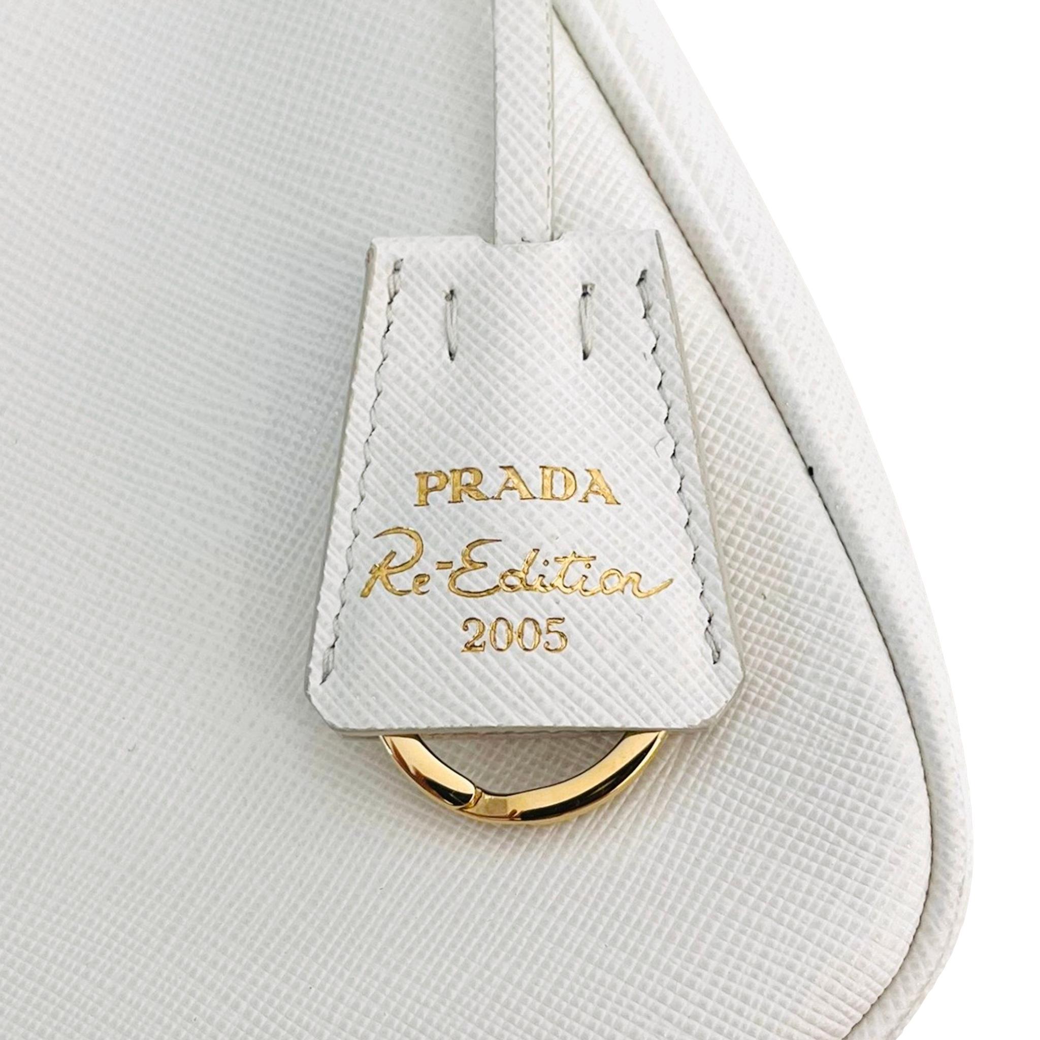 Prada Re-Edition 2005 Saffiano Leather Shoulder Bag 4