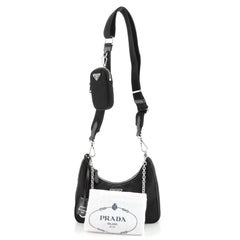 Prada Re-Edition 2005 Shoulder Bag Tessuto Small