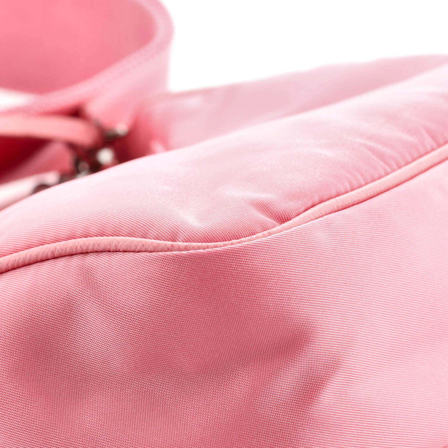 Pink Prada Re-Edition 2005 Shoulder Bag Tessuto Small