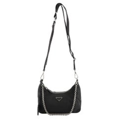 Prada // Black Re-Edition 2005 Re-Nylon Mini Bag – VSP Consignment