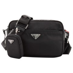 Prada Re-Edition Front Pocket Messenger Bag Tessuto Medium