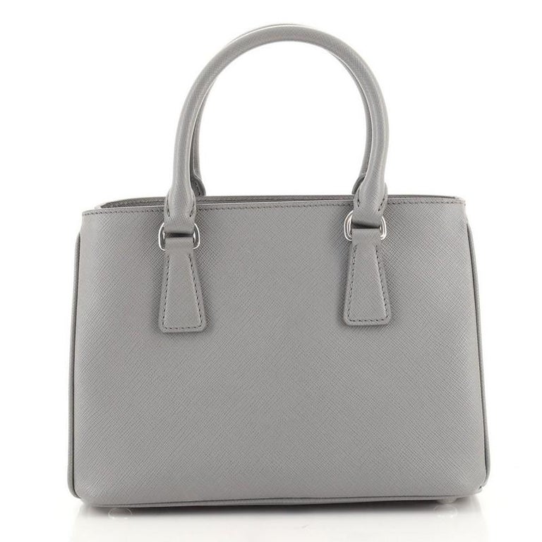 Prada Re-Edition Galleria Tote Saffiano Leather Micro at 1stDibs  prada  micro galleria bag, prada galleria micro bag, prada re edition grey