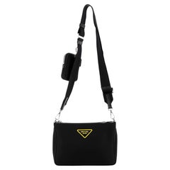 Prada Re-Edition Zip Messenger Bag Tessuto Small