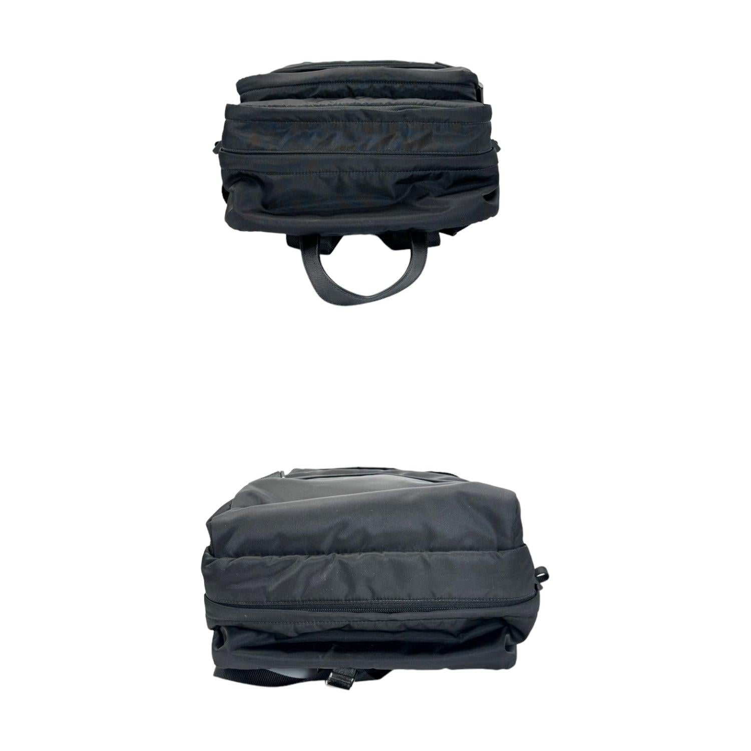 Women's or Men's Prada Re-Nylon And Saffiano Leather Backpack