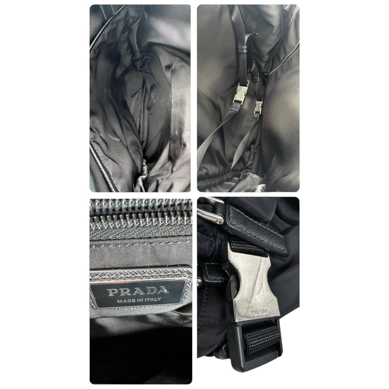 Prada Re-Nylon And Saffiano Leather Backpack 1