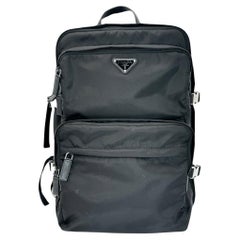 Prada Re-Nylon And Saffiano Leather Backpack
